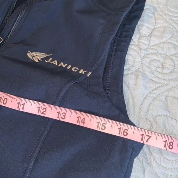 Port Authority Womens Soft Shell Vest S Navy Blue Polyester - Picture 10 of 10